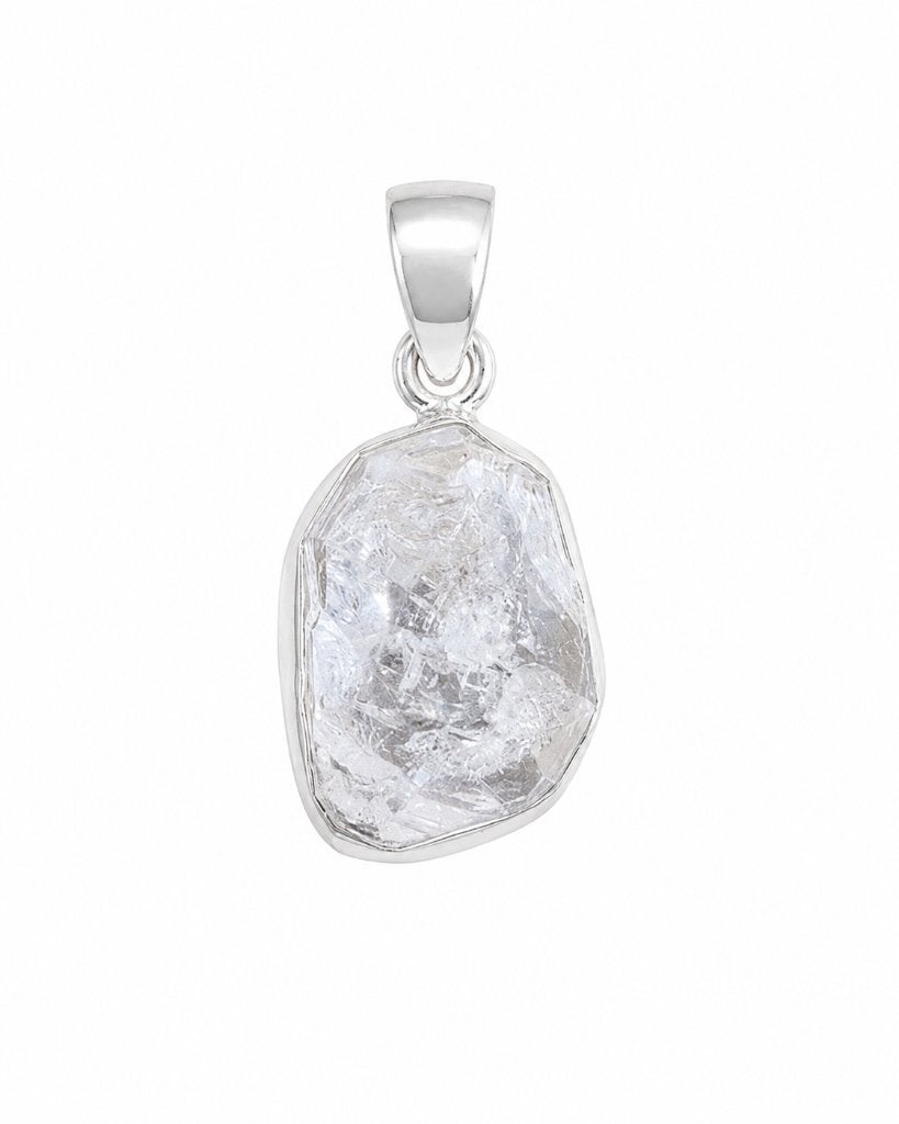 Herkimer Diamant Hanger Shayana - Echt Zilver, Info@sacredstones.nl, Verzenden, Nieuw, Met edelsteen