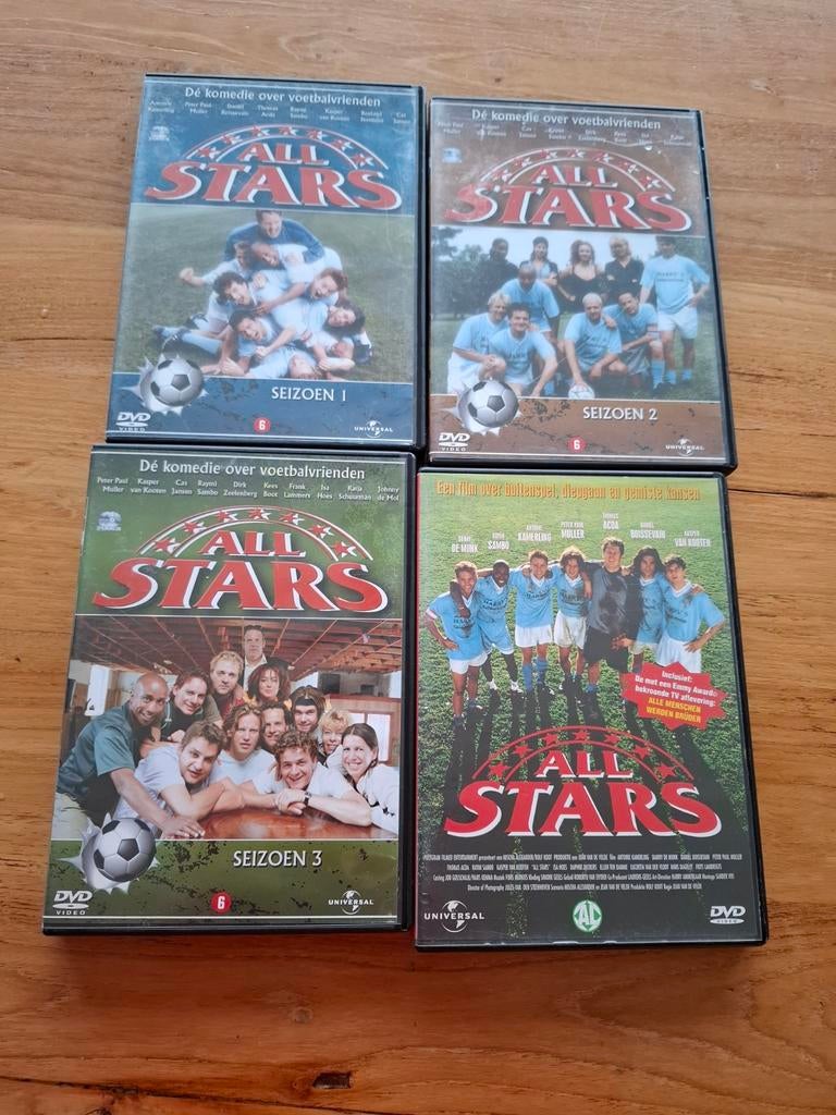 All stars seizoen 1,2 en 3 en de film, Cd's en Dvd's, Dvd's | Tv en Series, Alle leeftijden, Ophalen of Verzenden, Zo goed als nieuw