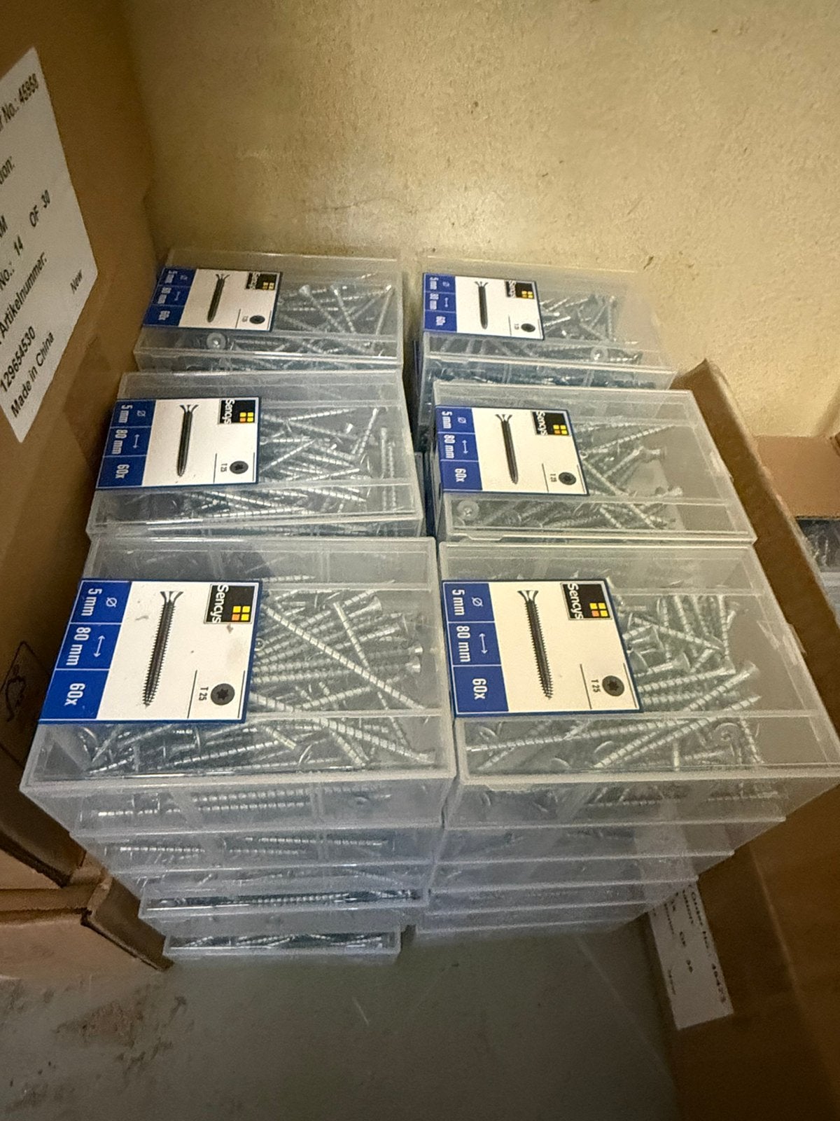 schroeven vanaf €2,13 per doos! rvs verzinkt diverse maten, Doe-het-zelf en Verbouw, IJzerwaren en Bevestigingsmiddelen, Schroeven