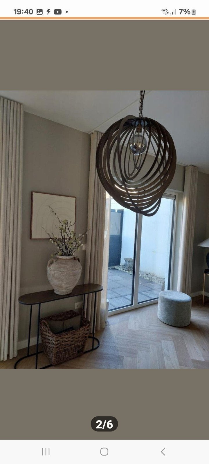 Design lamp van Ztahl..., Ophalen of Verzenden, Zo goed als nieuw