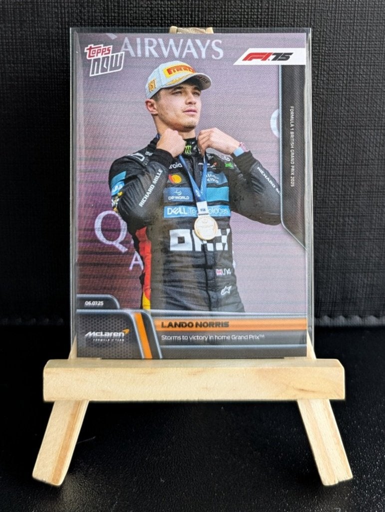 2025 topps now f1 Lando Norris #050, Ophalen of Verzenden, Zo goed als nieuw, Plaatje