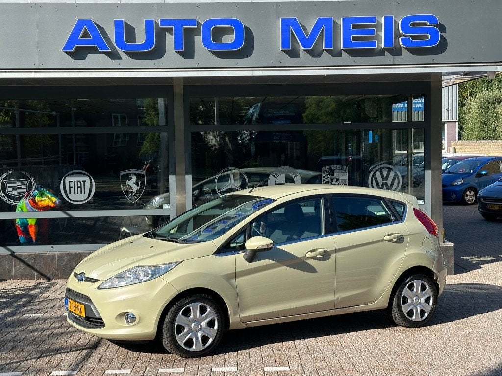 Ford FIESTA 1.4 Titanium Airco AUX Trekhaak, Auto's, Voorwielaandrijving, Elektrische ramen, Bedrijf, Handgeschakeld