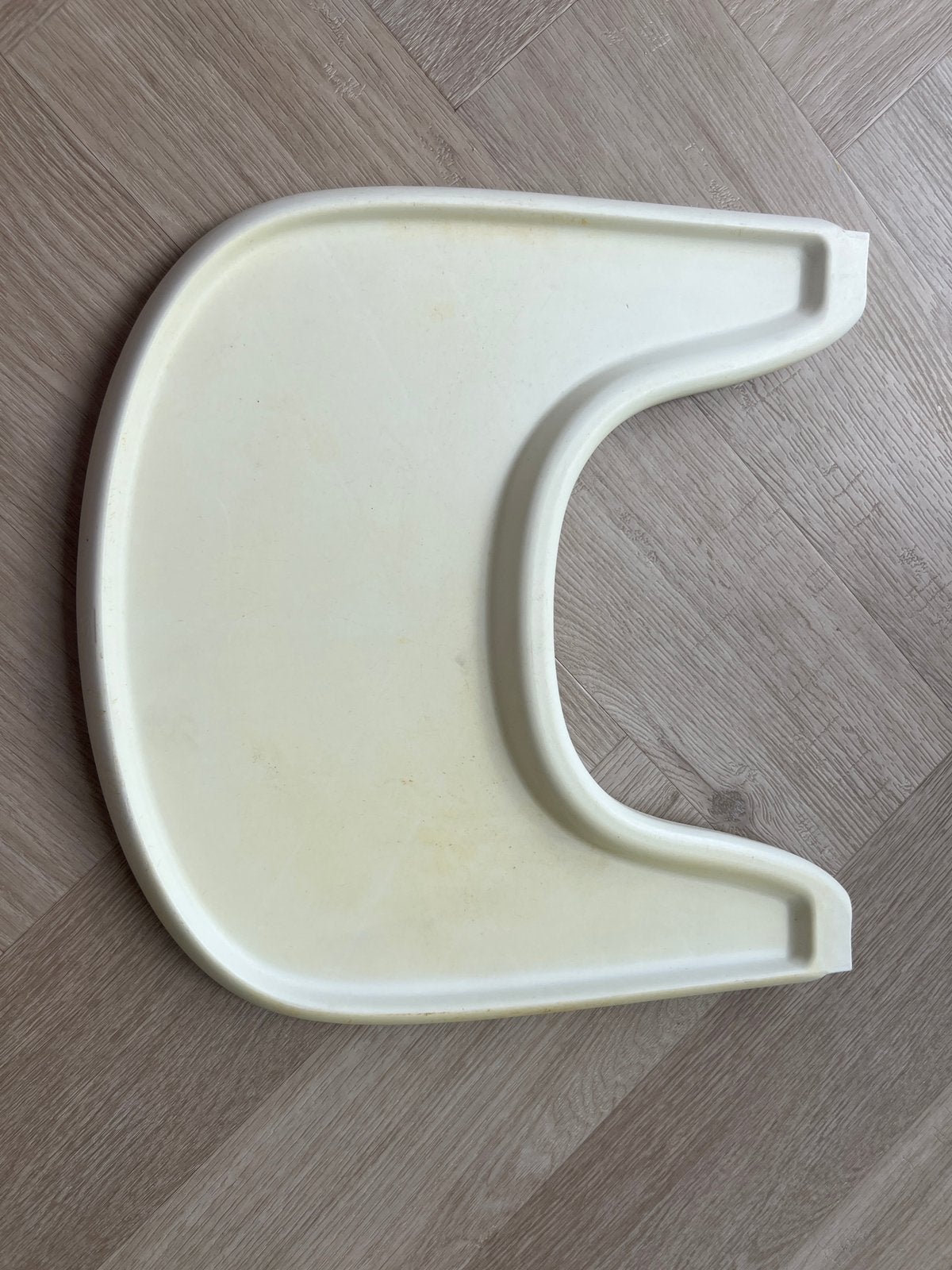Stokke tripp trapp tray wit, Kinderen en Baby's, Ophalen, Gebruikt, Meegroeistoel