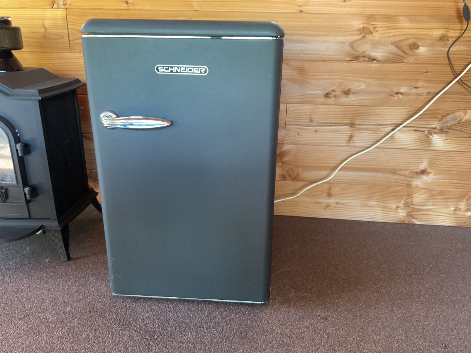 Te koop mooie retro koelkast, Zonder vriesvak, Zo goed als nieuw, Energieklasse A of zuiniger, Ophalen