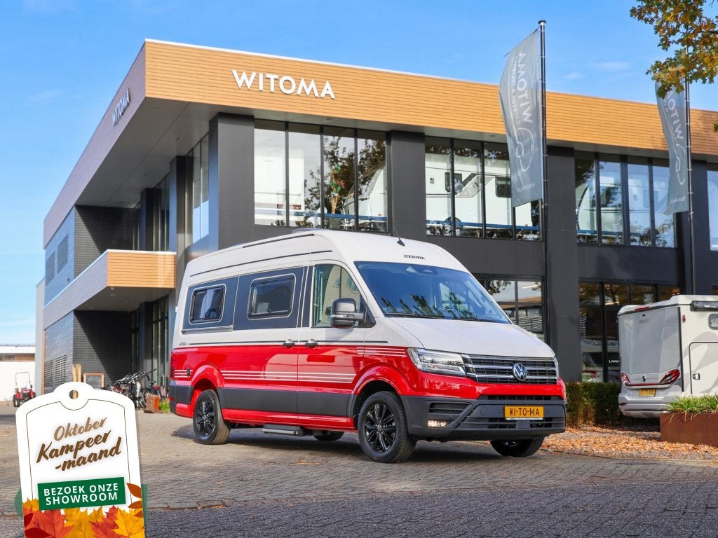 Eriba Car 602 NIEUW - VW Crafter buscamper met grote zithoek, Chemisch toilet, Buscamper of Camperbus, Ringverwarming, Tot en met 2