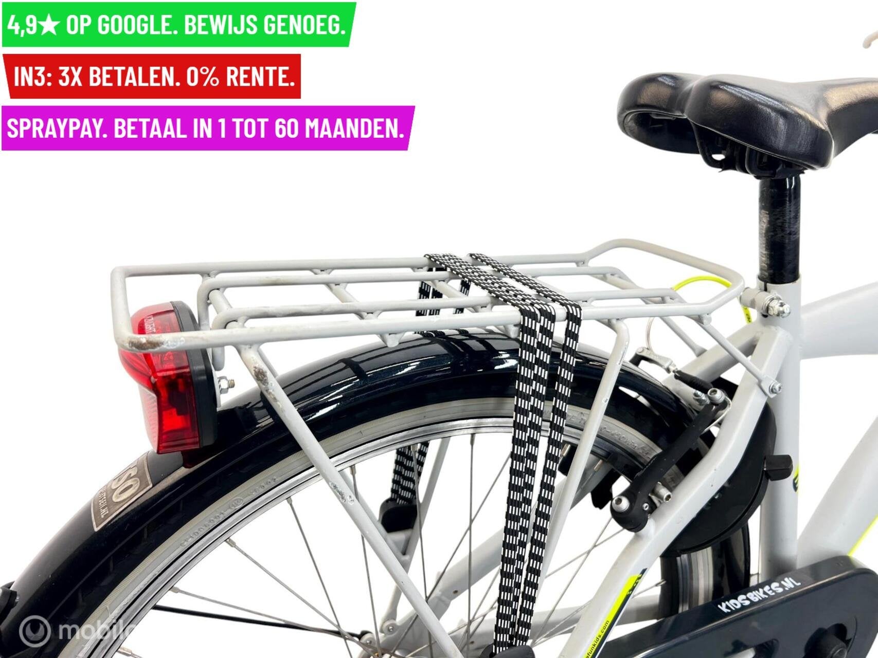 Jongensfiets Urban Grunge 24"/38cm/3ver - Garantie/Levering, Fietsen en Brommers, Fietsen | Heren | Herenfietsen, Overige merken