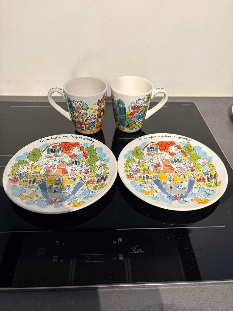 Servies Efteling - Blond Amsterdam, Ophalen, Blond Amsterdam, Keramiek, Zo goed als nieuw