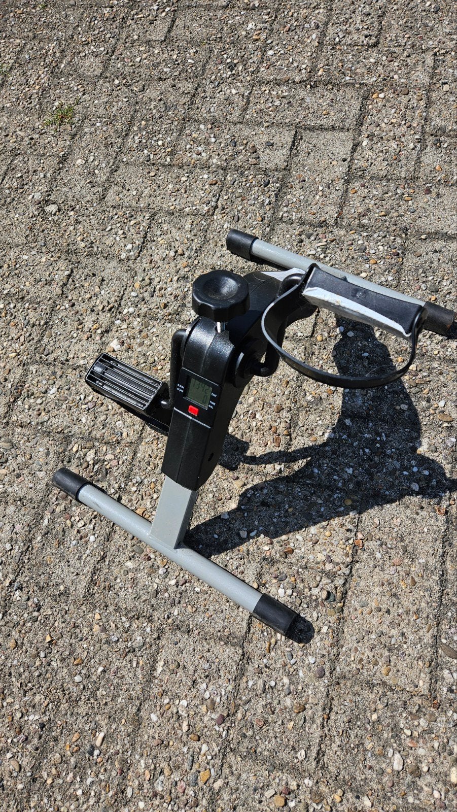 Compacte Stoelfiets / Arm- en Beentrainer met Display, Ophalen, Gebruikt, Metaal, Stoelfiets