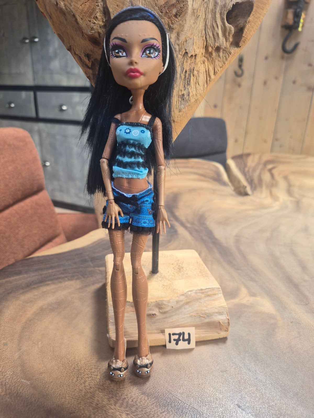 Monster High Cleo De Nile pop - Gebruikt, Ophalen of Verzenden