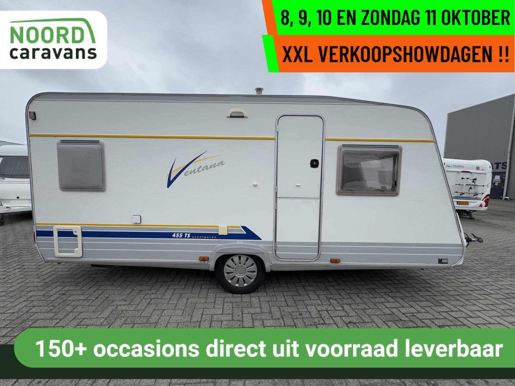 Buerstner VENTANA 455 TS AVANTGARDE, EP LEVEL, DAKAIRCO, Caravans en Kamperen, Hordeur, Bedrijf, Bürstner, 6 tot 7 meter