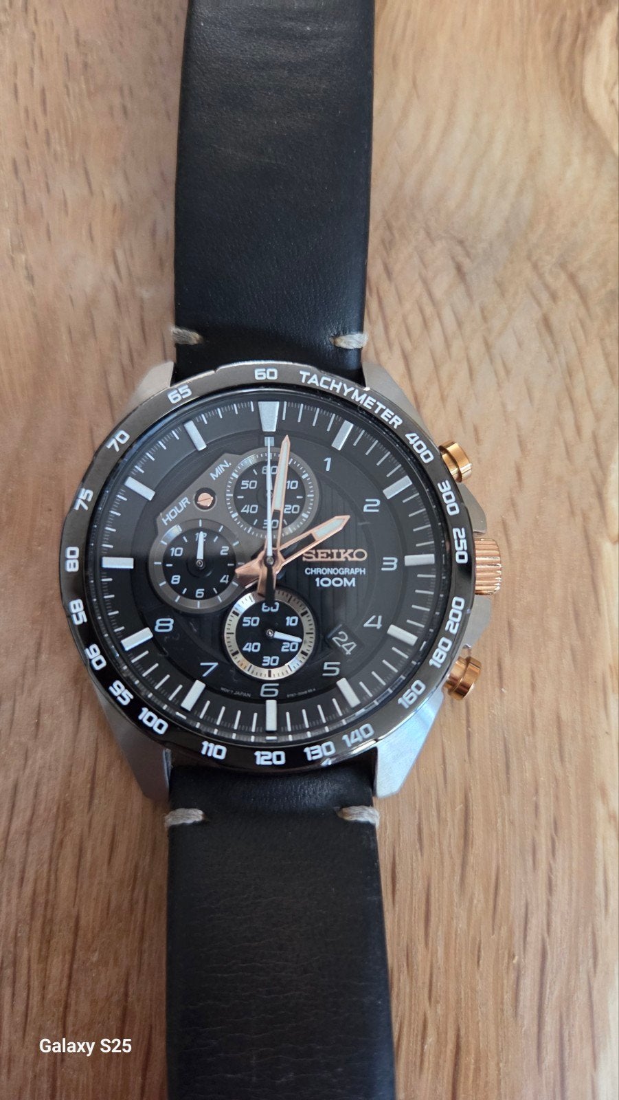 Foto 3 van Seiko Chronograph horloge