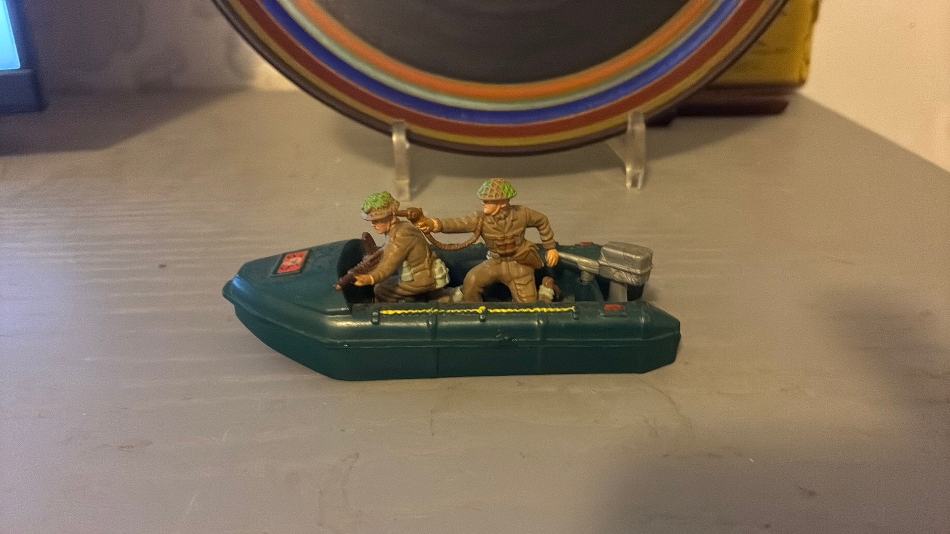 Engelse militairen rubberboot/Zodiac Britains, Ophalen of Verzenden, Zo goed als nieuw, 1:50 of kleiner