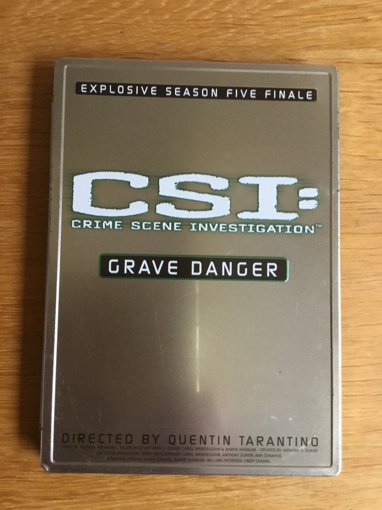 CSI Grave Danger Dvd, Vanaf 12 jaar, Ophalen, Gebruikt