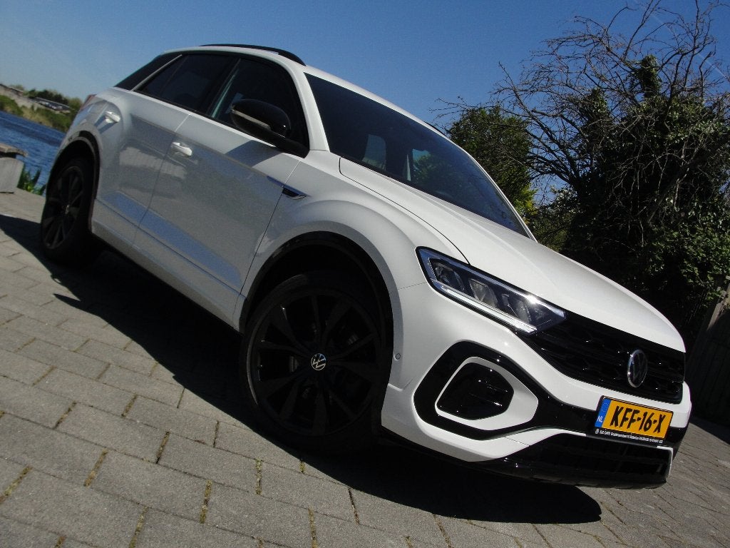 VW T-ROC 2.0 TSI/2023 /SPORT BUSINESS/4-MOTION/BLACK EDITION, Automaat, Leder en Stof, Wit, Bedrijf