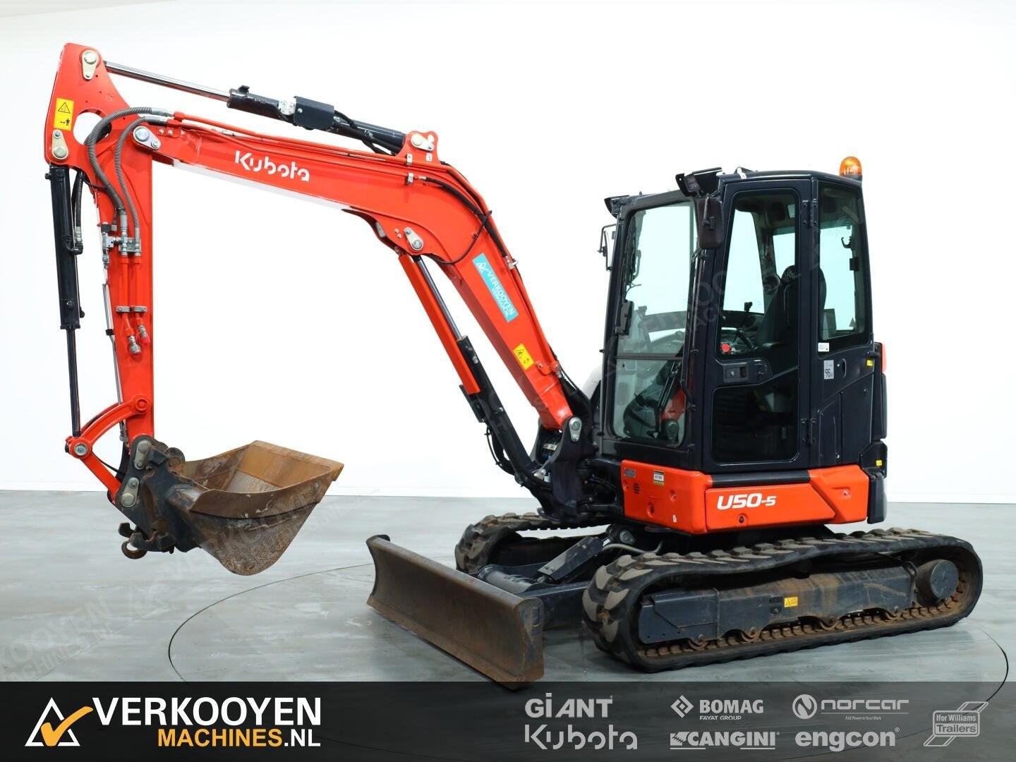 2024 Kubota U50-5 VV1390, Graafmachine