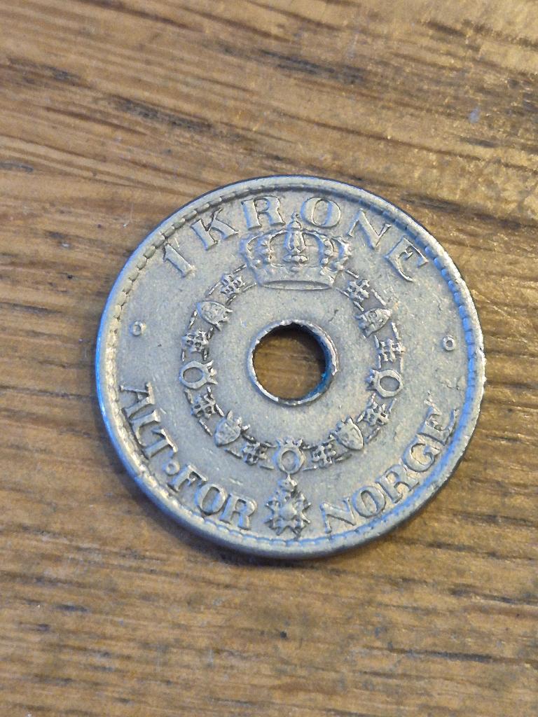 Noorwegen - 1 Krone 1946, Verzenden, Overige landen, Losse munt