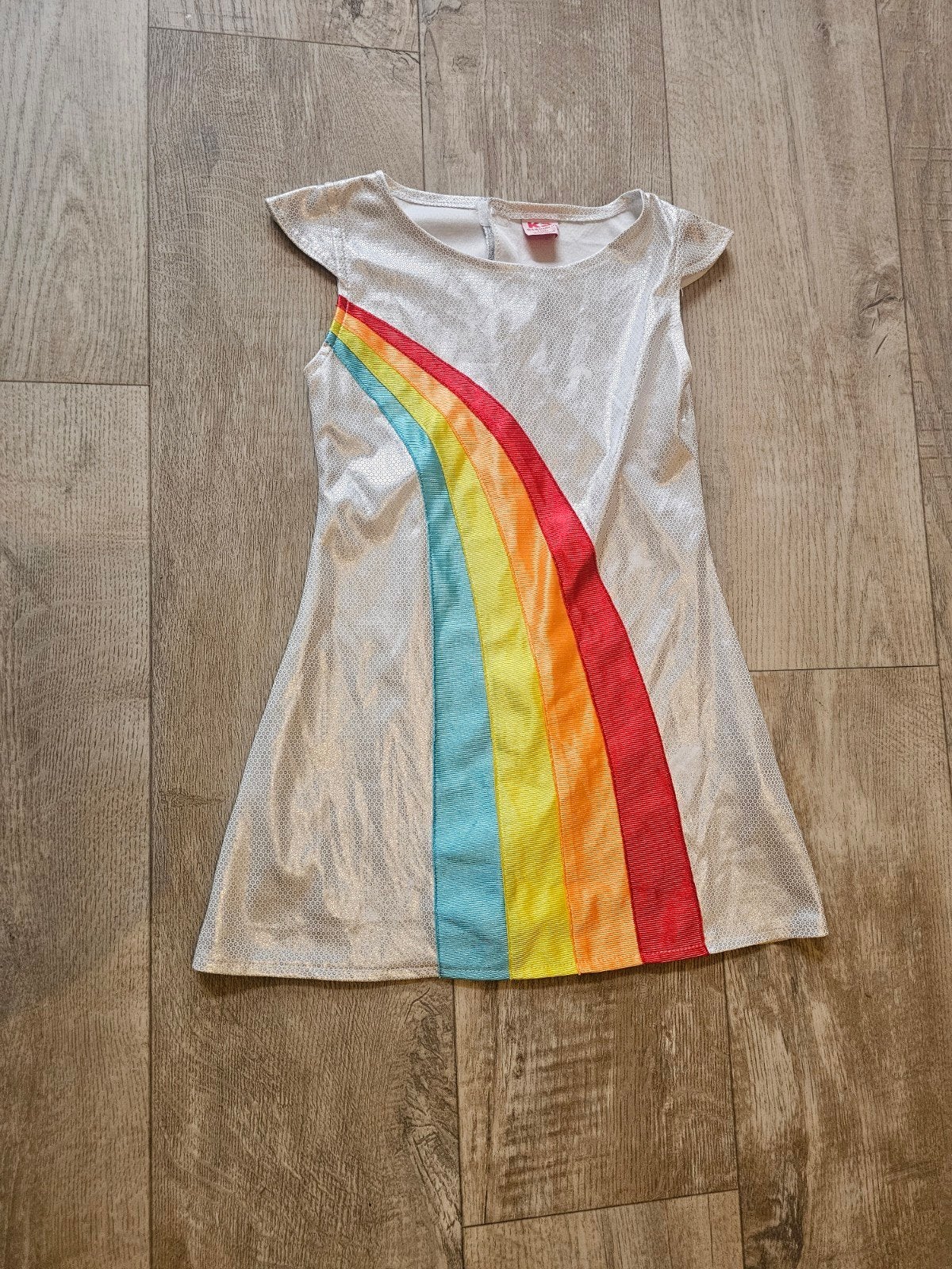 K3 regenboog jurk, Ophalen of Verzenden, Gebruikt, K3, Meisje