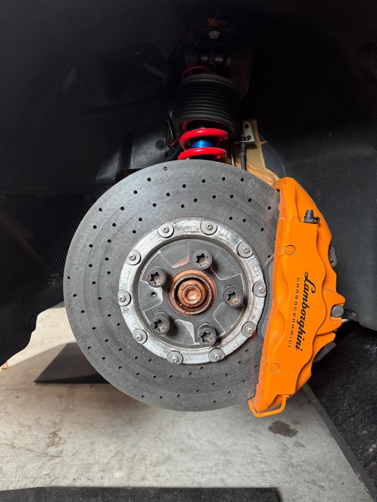 Lamborghini Carbon Keramische Remmen Set, Auto-onderdelen, Ophalen of Verzenden, Gebruikt