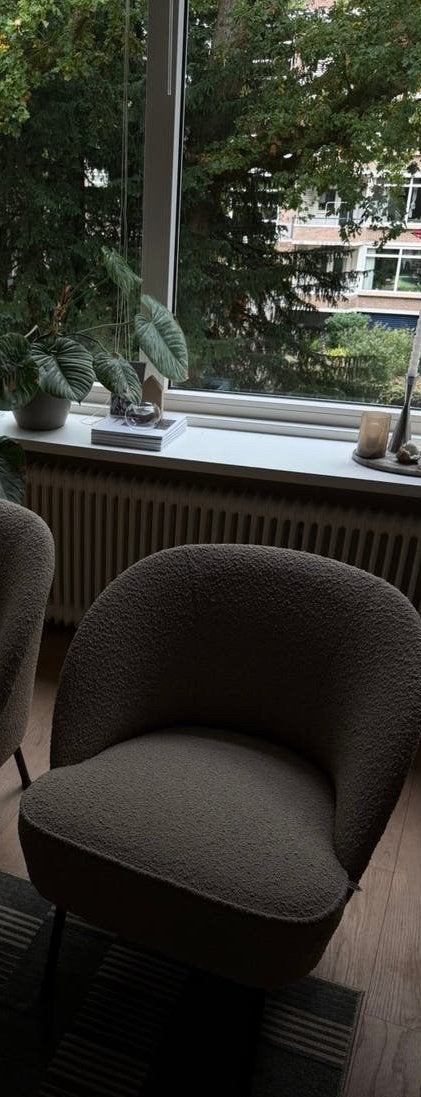 Woood Fauteuil Vogue Bouclé, Ophalen, Minder dan 75 cm, Zo goed als nieuw, Stof