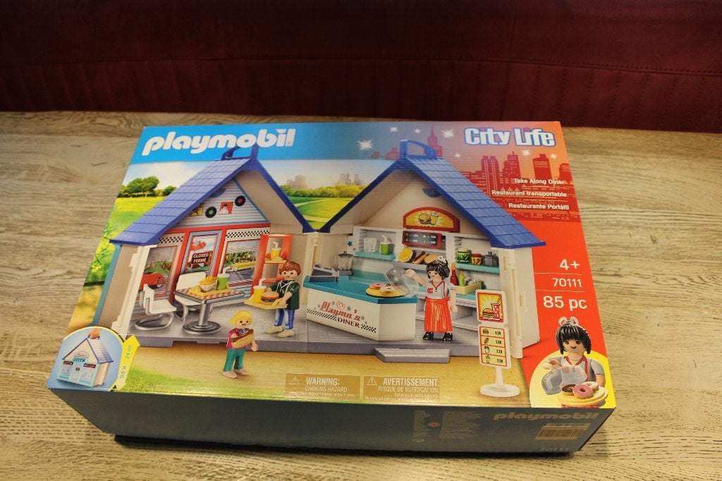 Playmobil FunPark meeneemzomerhuis 70111, Gebouw, Complete set, Zo goed als nieuw, Family fun