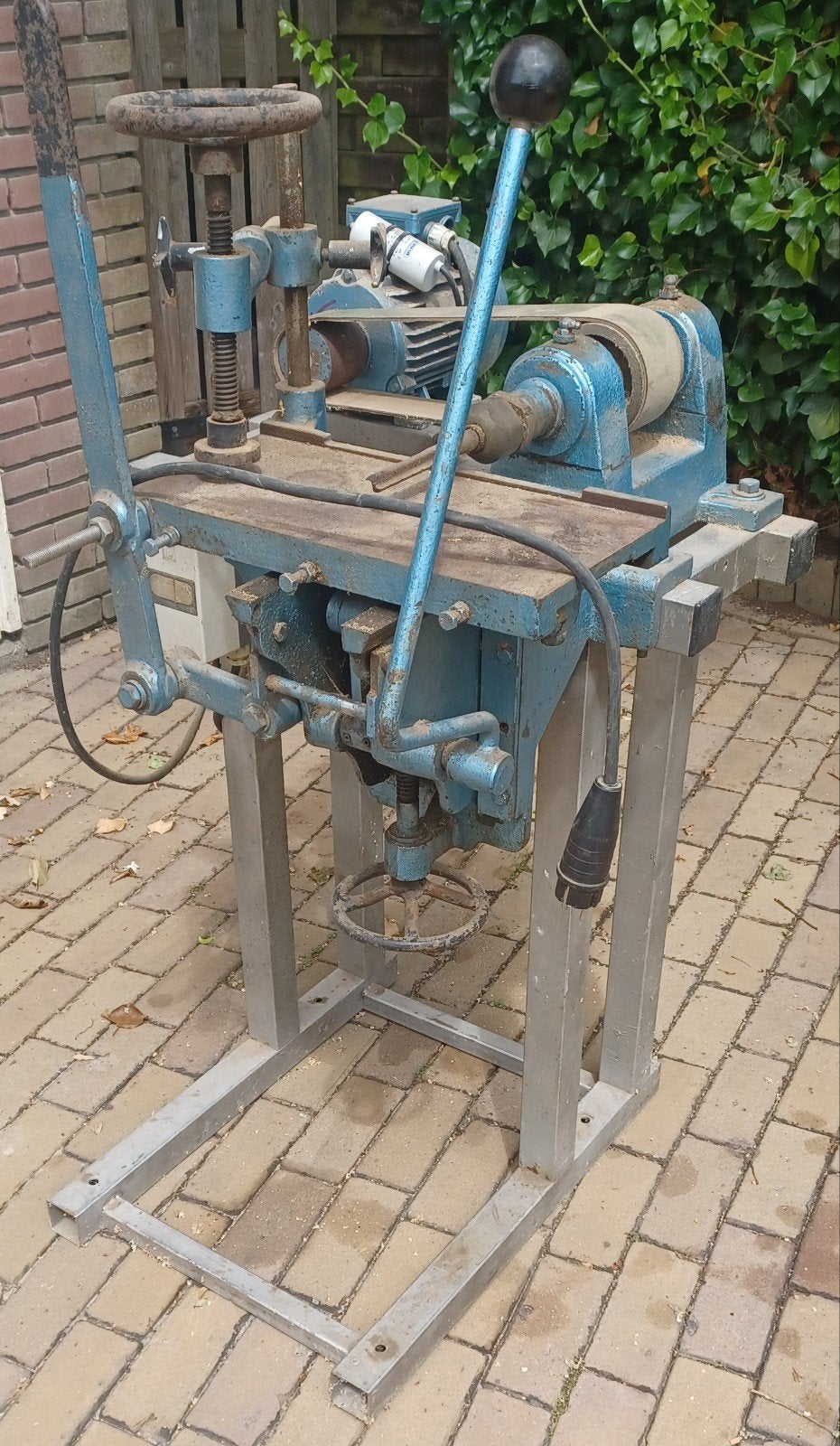 Langgat boormachine., Ophalen, Gebruikt