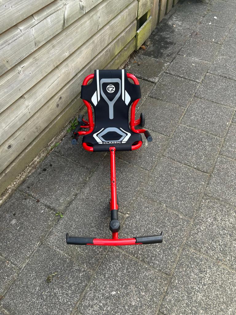 Easy Roller Loopvoertuig - Rood/Zwart, Ophalen of Verzenden, Zo goed als nieuw, Loopvoertuig