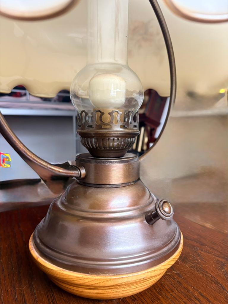 Antieke lamp, Antiek en Kunst, Antiek | Lampen, Ophalen