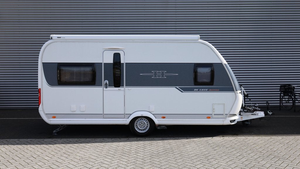 Hobby De Luxe Edition 460 UFE Dakluifel,GFK-dak,mover, Rondzit, Hobby, Bedrijf, Fietsenrek