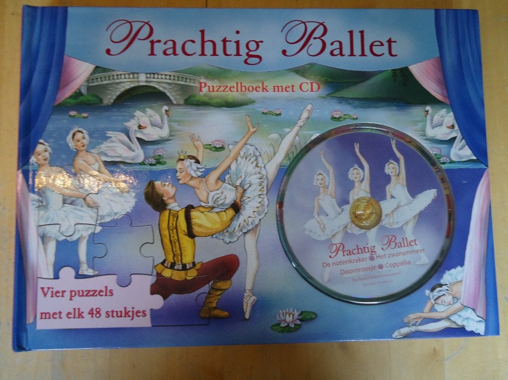 Prachtig ballet Puzzelboek met cd Zo goed als nieuw(B, Ophalen of Verzenden, Zo goed als nieuw, Fictie algemeen