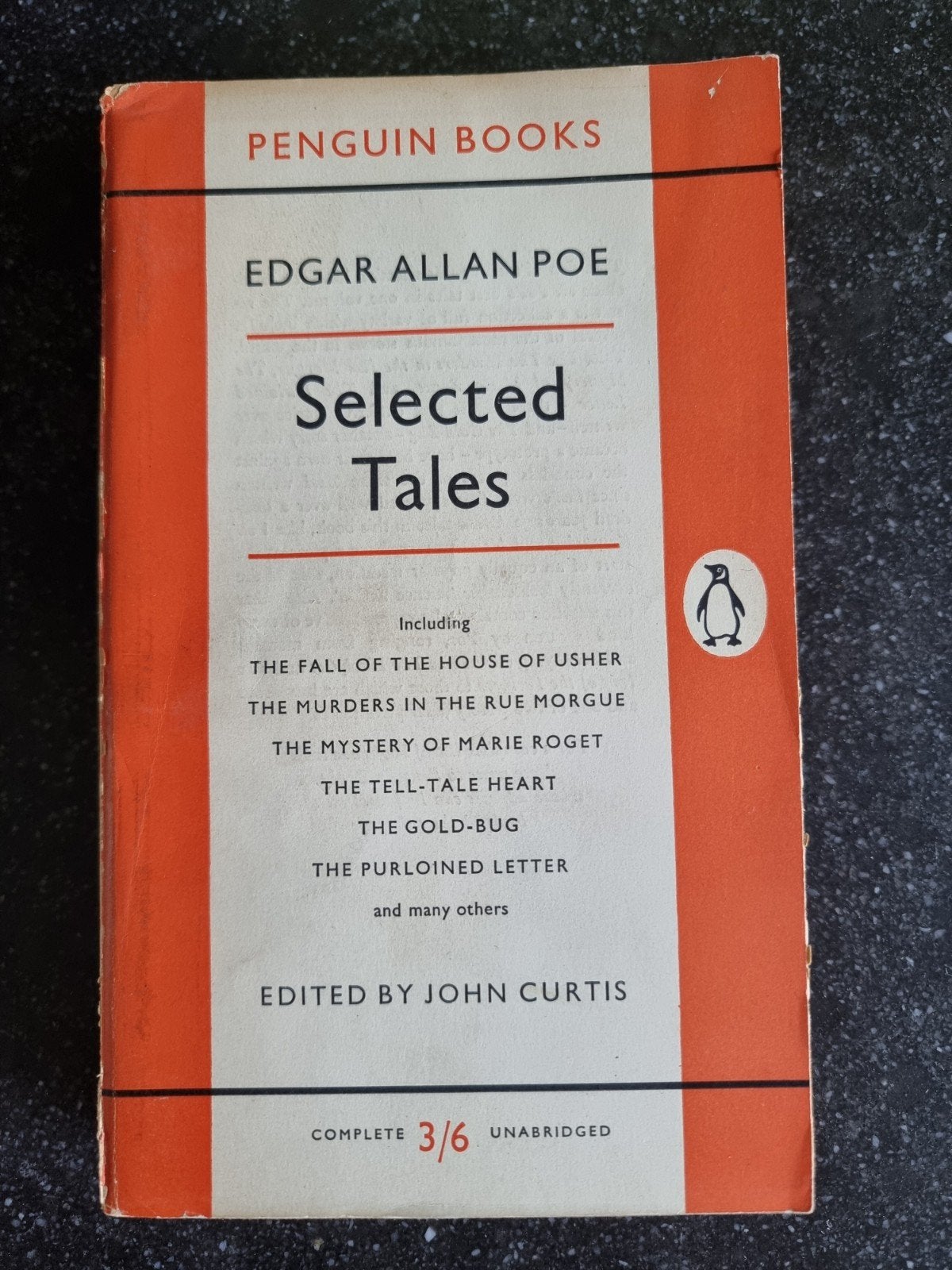 Edgar Allan Poe - Selected Tales (Penguin Books), Verzenden, Gelezen, Edgar Allan Poe, Europa overig