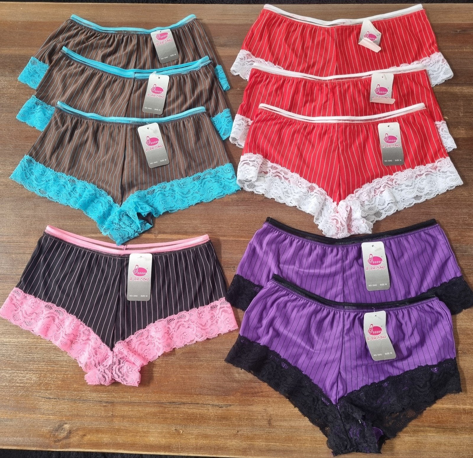 9 Nieuwe B.BRAND Damesslips Maat S - (Ook per 3 te koop), B.Brand, Ophalen of Verzenden, Overige kleuren, Slip