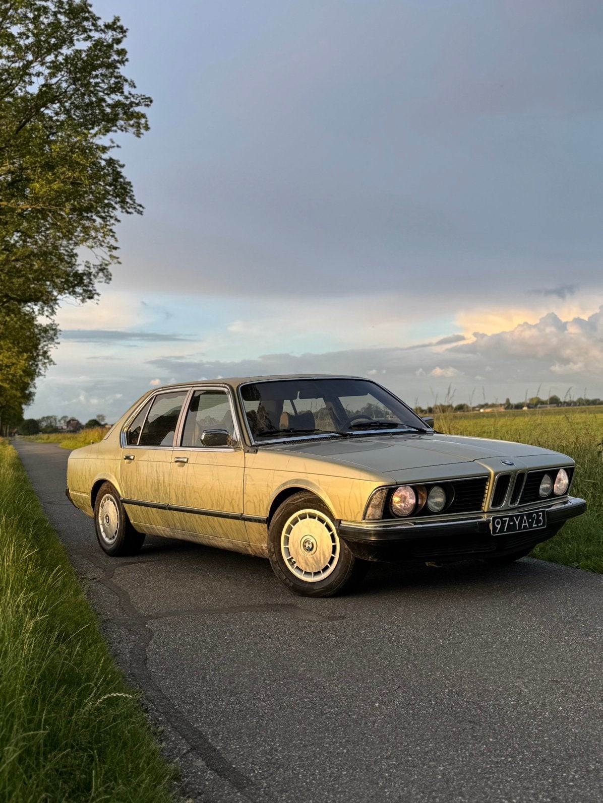 BMW E23 733i 1977 Groen. Oldtimer, LPG, APK en MRB vrij!, foto 4