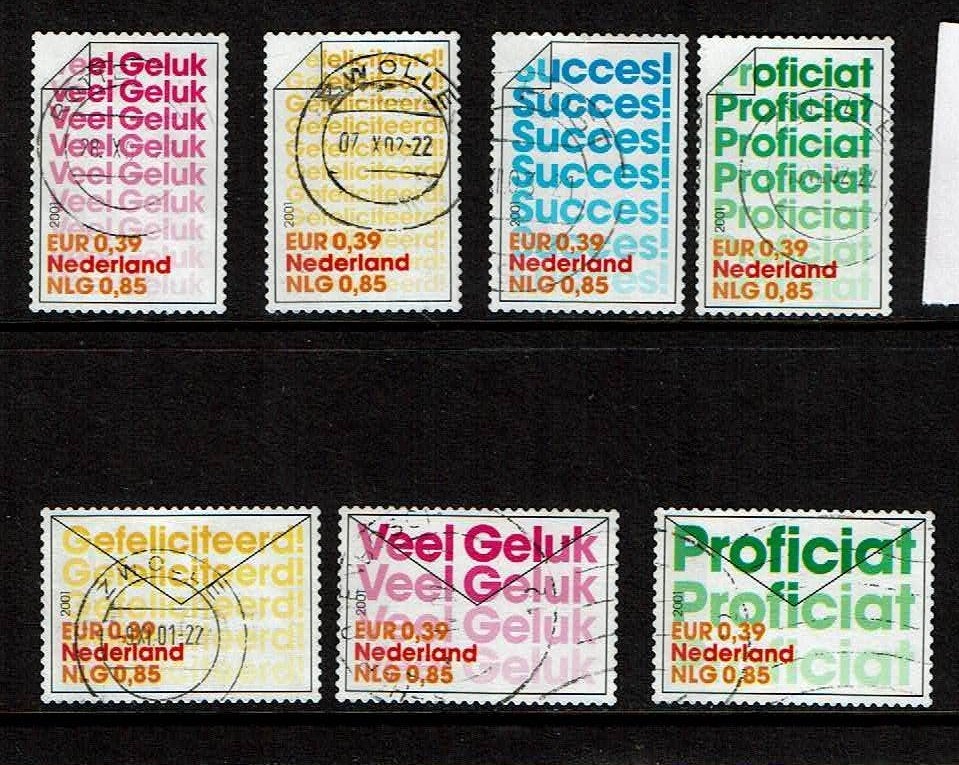 Nederland kavel 257 gestempeld, Postzegels en Munten, Postzegels | Nederland, Verzenden, Na 1940, Gestempeld