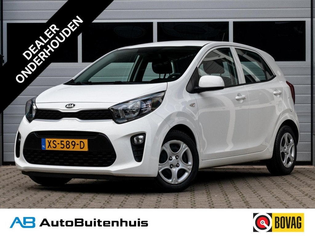 Kia Picanto 1.0 CVVT EconomyPlusLine|NL-AUTO!|1e EIGENAAR|5-, Voorwielaandrijving, Gebruikt, Euro 6, 4 stoelen