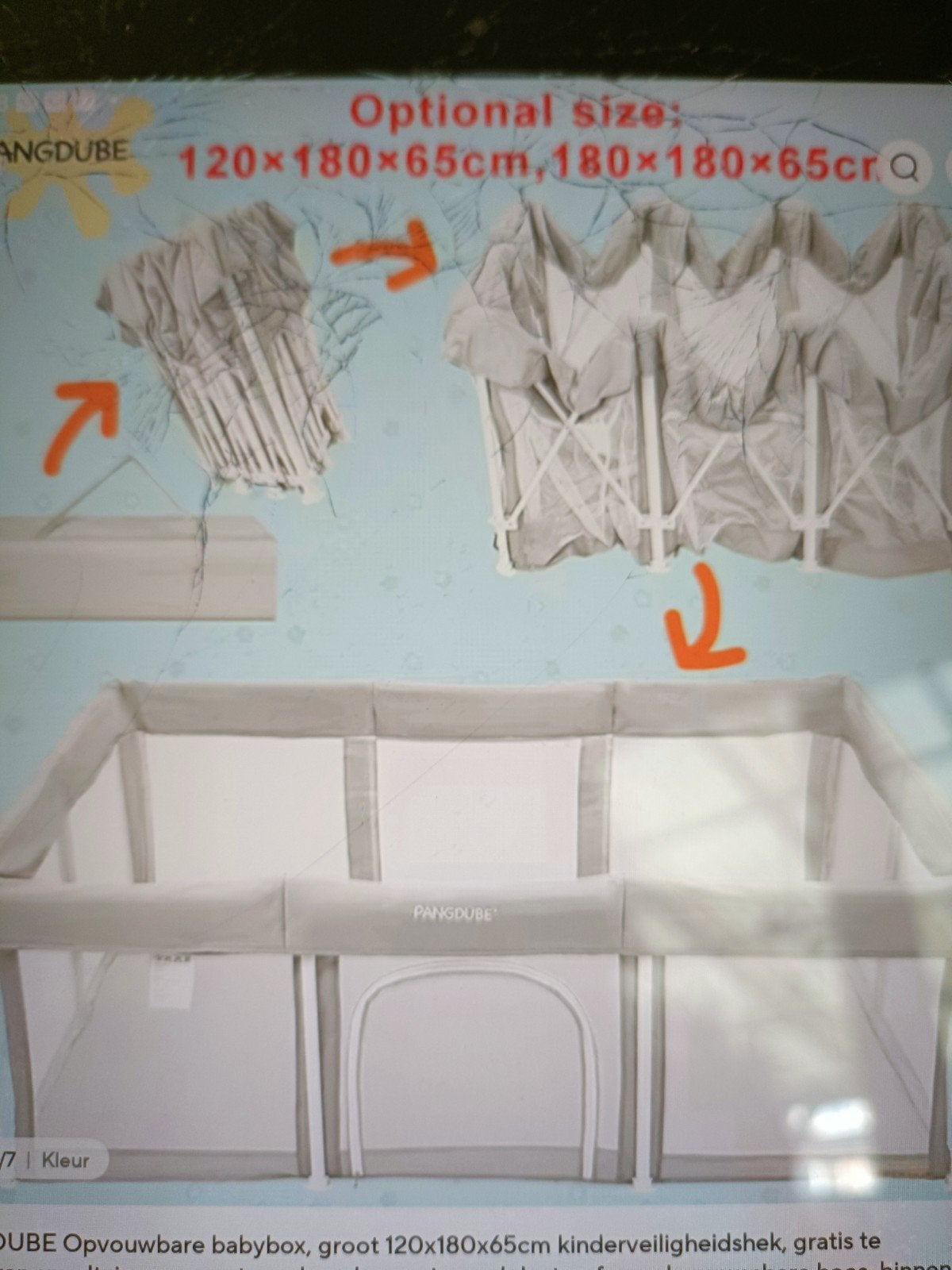 baby box, Kinderen en Baby's, Ophalen of Verzenden, Zo goed als nieuw