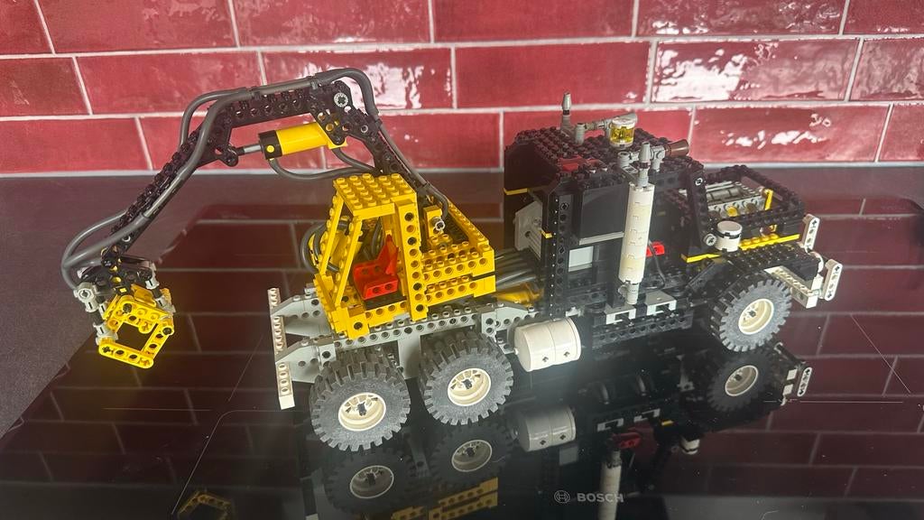 Lego Technic 8868 pneumatische truck, Ophalen, Gebruikt, Lego, Technic