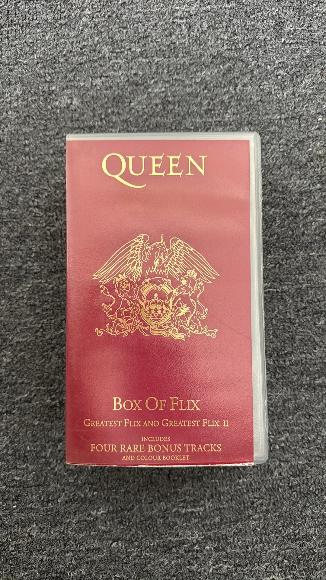 Queen - Box Of Flix - VHS, Boxset, Gebruikt, Alle leeftijden, Ophalen of Verzenden