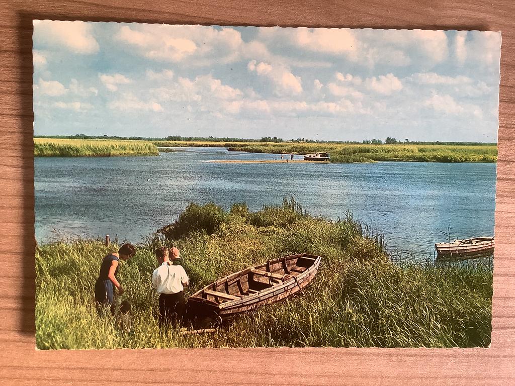 ansichtkaart De Biesbosch, Ophalen of Verzenden, Ongelopen