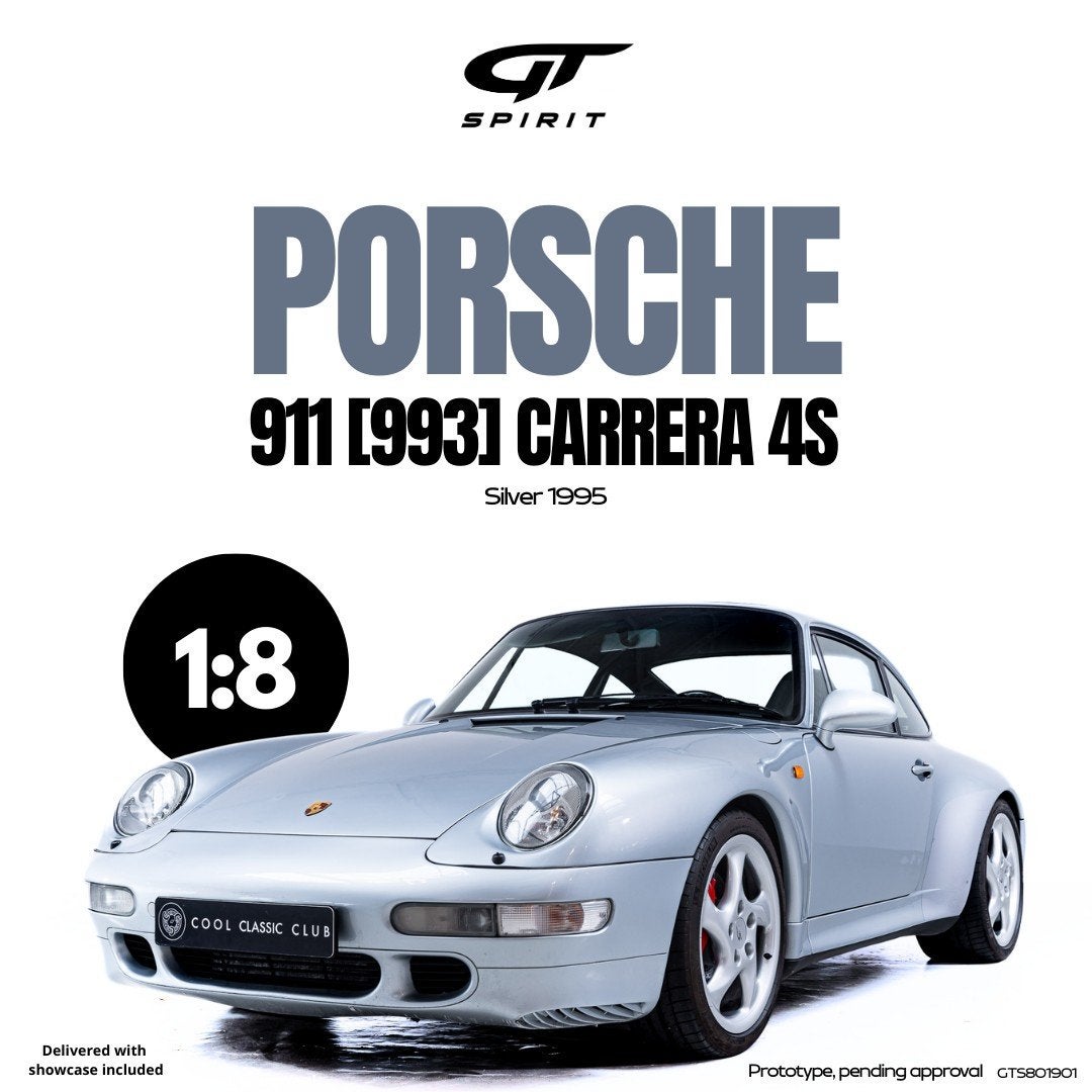 1:8 Gt Spirit Porsche 911 (993) Carrera 4S 1/199 1:8 Nieuw, Ophalen, Nieuw, 1:5 t/m 1:8, Auto