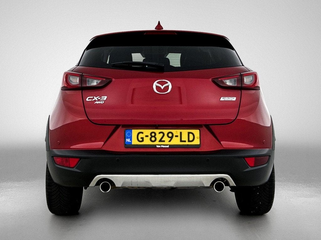 Mazda CX-3 2.0 SkyActiv-G 150 GT-M 4WD AUTOMAAT | LEDER | ST, Auto's, Automaat, Gebruikt, 4 cilinders, Leder