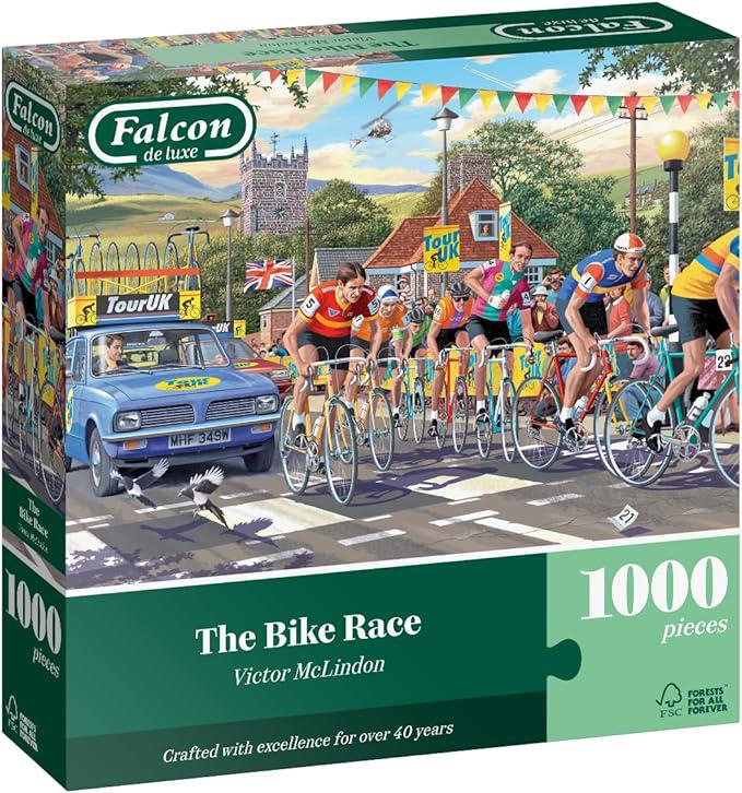 Falcon de Luxe - The Bike Race - 1000 stukjes, Ophalen of Verzenden, 500 t/m 1500 stukjes, Nieuw, Legpuzzel