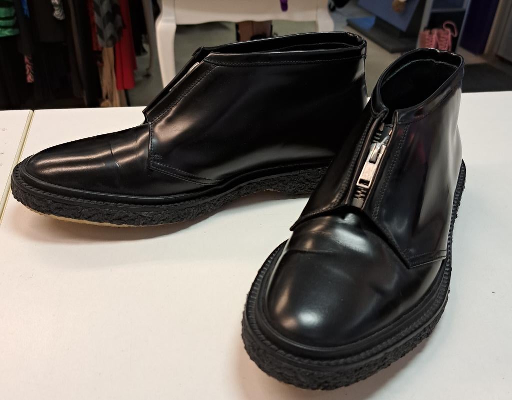 Adieu Paris zwarte leren lak schoenen + kort ritsje 40 44361, Adieu Paris, ., Nieuw, Ophalen of Verzenden