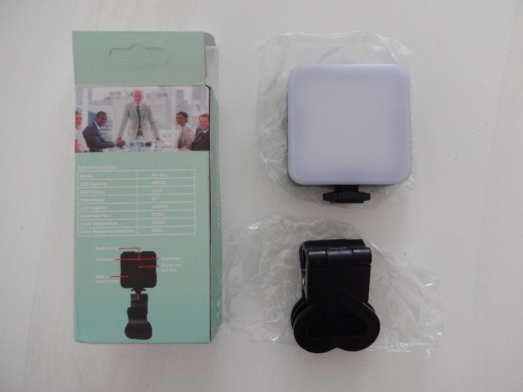 Led video light led licht voor video;s filmen  foto;s selfie, Audio, Tv en Foto, Fotografie | Flitsers, Overige merken, LED-lamp