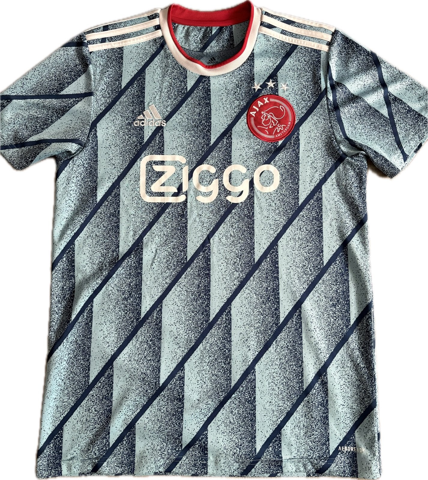 Origineel ajax uitshirt 2020/21, Maat M, Ophalen of Verzenden, Zo goed als nieuw, Shirt