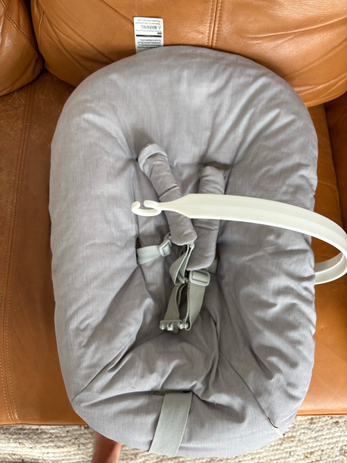 Stokke Tripp Trapp Newborn Set - Grijs, Ophalen, Gebruikt, Overige typen, Gordel(s)