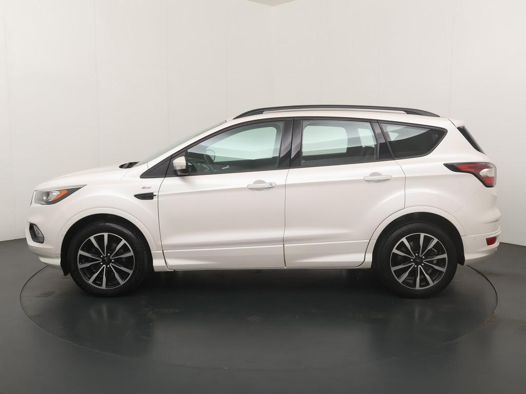 Ford Kuga 1.5 EcoBoost ST Line | Pano | Elek. Trekhaak | Sto, Auto's, 4 cilinders, Leder en Stof, Wit, Origineel Nederlands