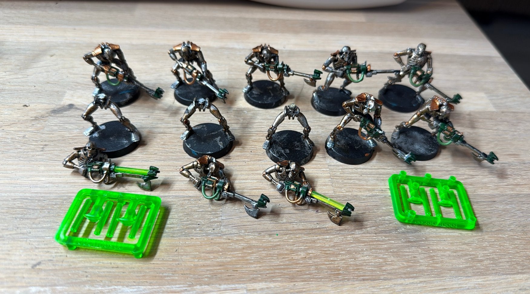 Warhammer 40k 10x necron warriors #5, Ophalen of Verzenden, Warhammer
