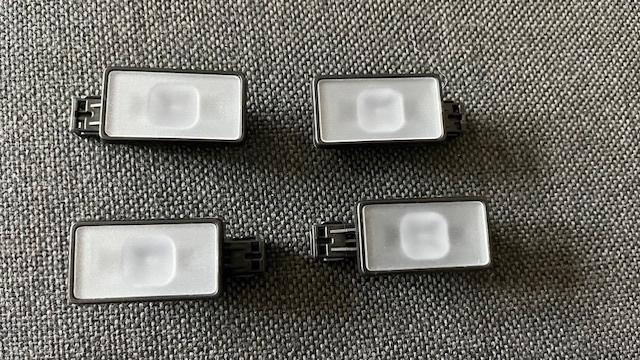 Origineel Volvo XC90 autodeur verlichting, LED module voor, Ophalen of Verzenden, Gebruikt