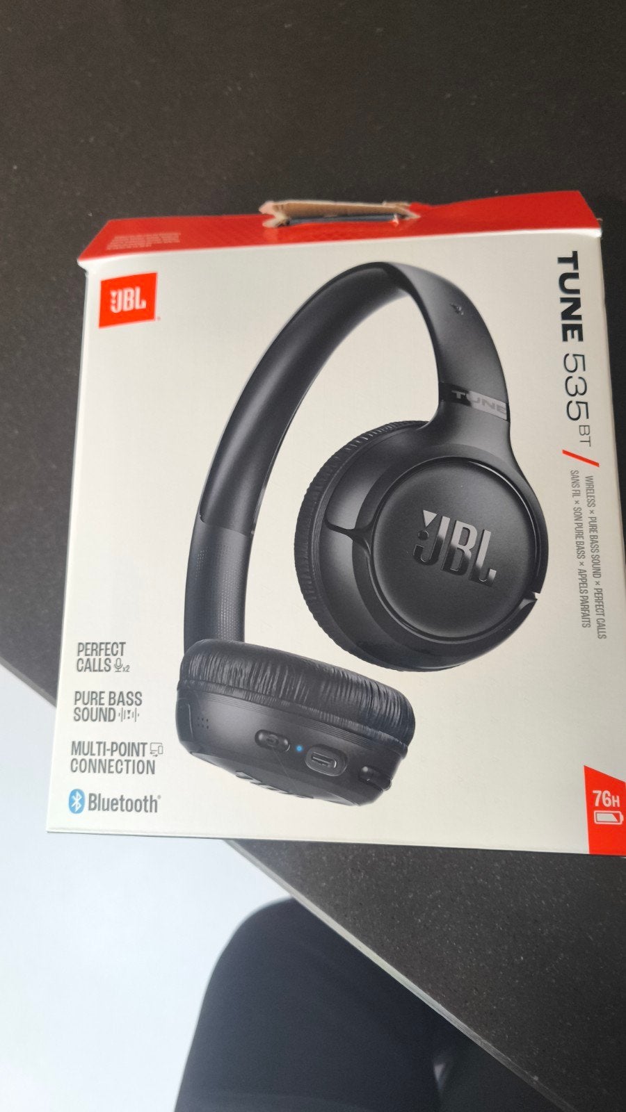 JBL Tune 535BT Draadloze Koptelefoon - Nieuwstaat