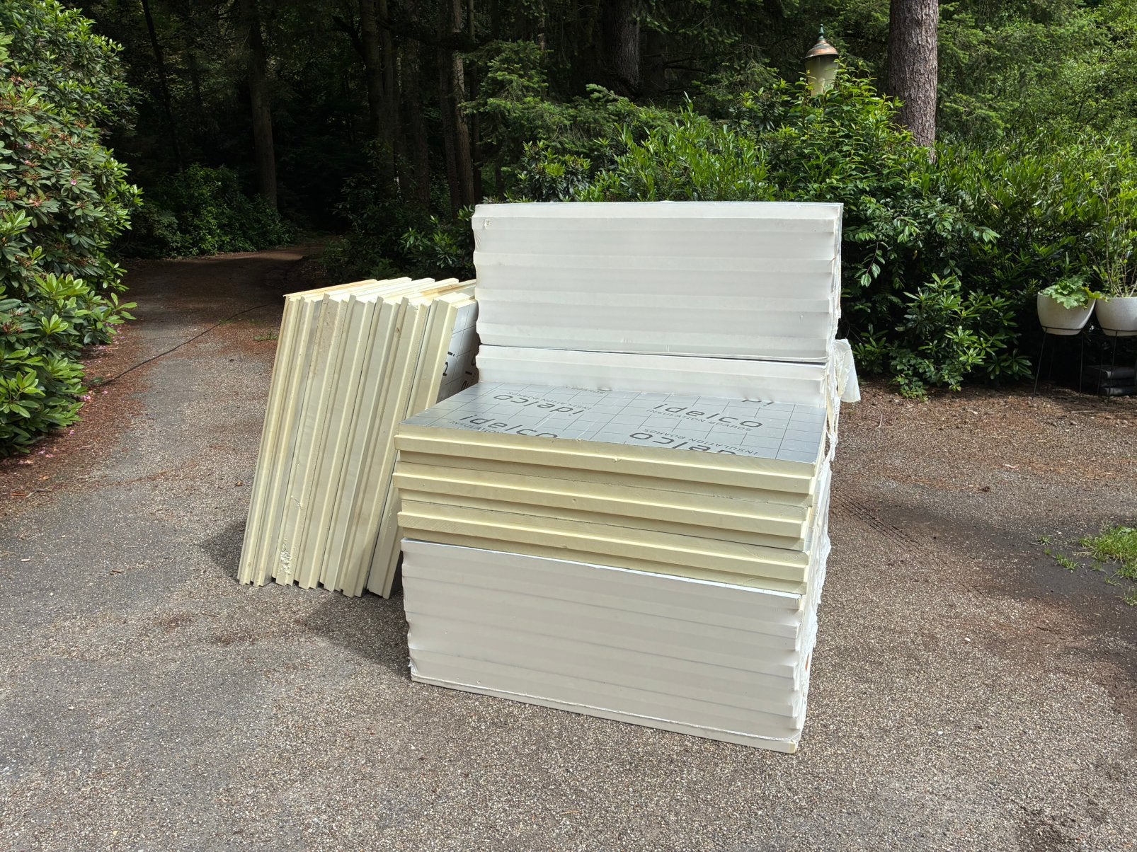 PIR Isolatie 120mm 100mm en 60mm. 12cm, 10cm en 6cm, Ophalen, Dakisolatie, Nieuw, Hardschuim (Pir)